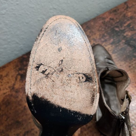 Freebird by Steven Charcoal Cut-Out Ankle Booties - Picture 15 of 16